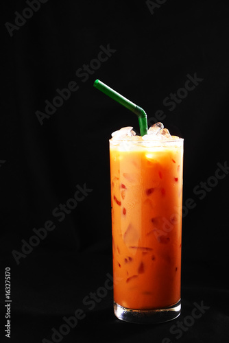 Amazing Thai iced tea Cha Yen is a Thai cold drink made from tea