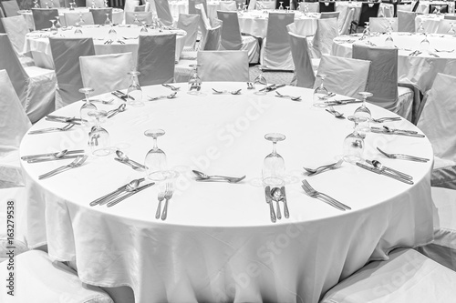 Restaurant Table Setting