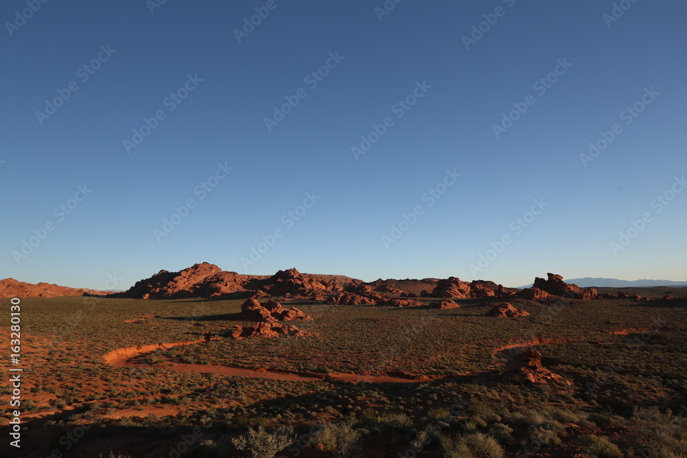 Naklejka premium Arizona mountain range