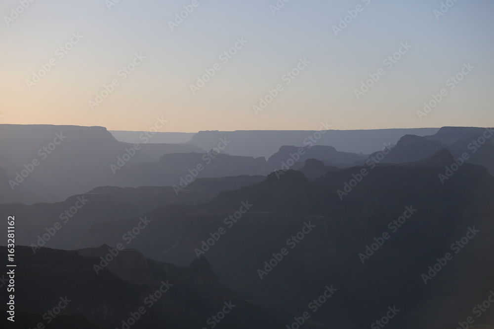 Obraz premium Grand Canyon twilight
