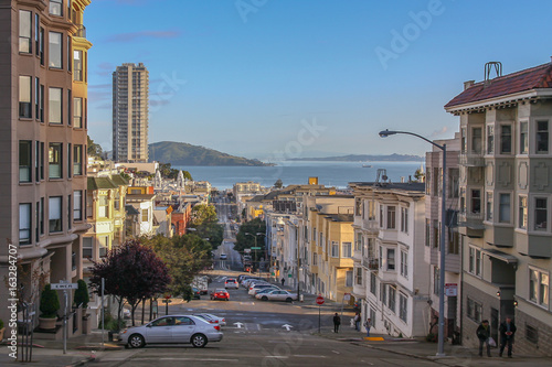 Fototapeta Naklejka Na Ścianę i Meble -  The building of San Francisco