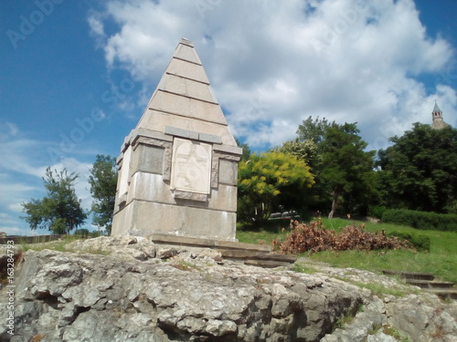 Burgruine in Veliko Tarnovo Altstadt Bulgarien