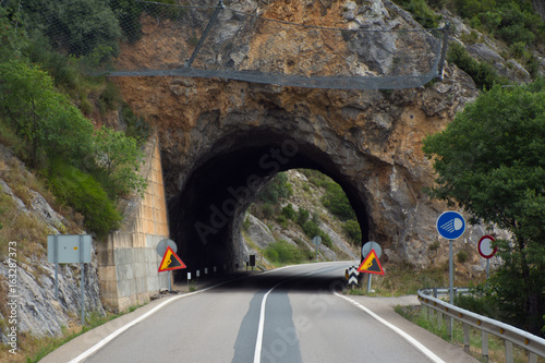 mountain tunnel