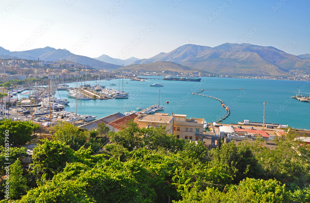 A scenic view of the Marina in Gaeta