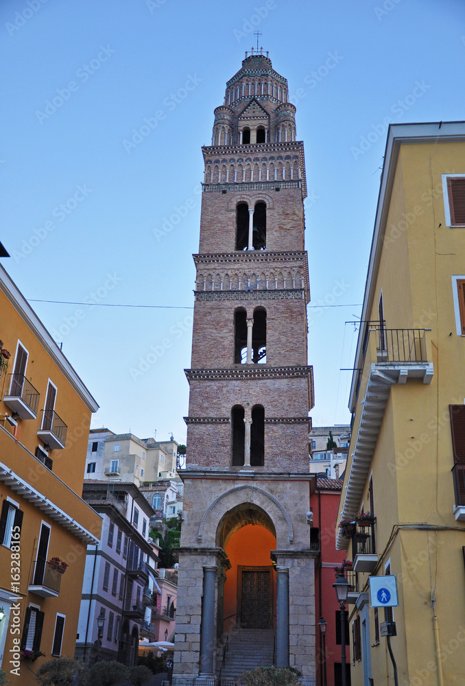 Historic bell tower in Gaeta