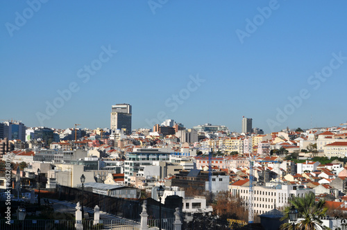 Fototapeta Naklejka Na Ścianę i Meble -  Lisbon city view