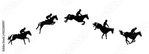 Obraz na plátně Horse race
