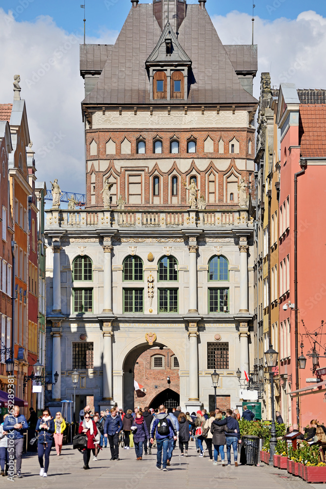 Fototapeta premium Old town of Gdansk