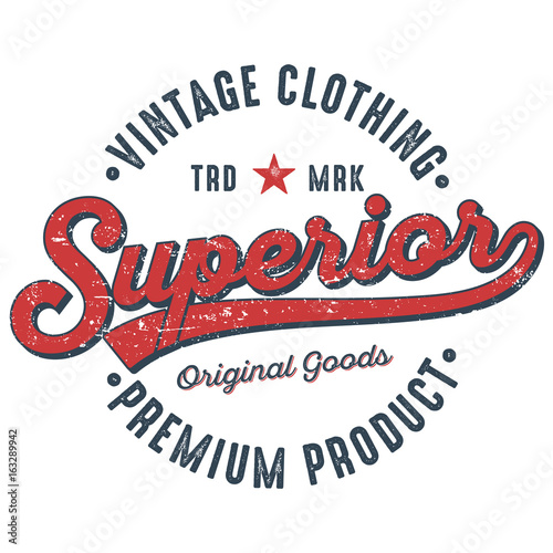 Superior Vintage Clothing - T-Shirt Design