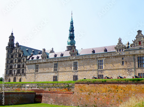 Kronborg Castle, the Outstanding Renaissance Castle in Northern Europe, Helsingor, Denmark 