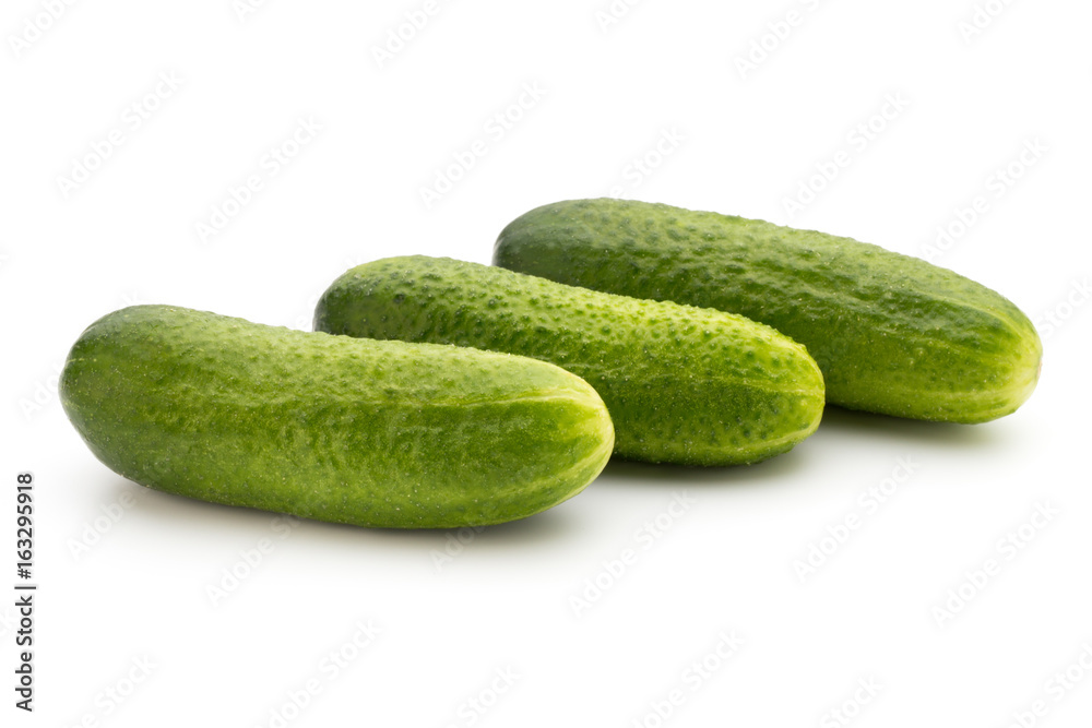 Eco cucumber on white background. Fresh vegetables. Eco cucumber on white background. Fresh vegetables.