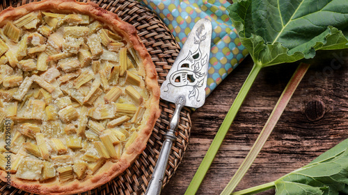 Foto tarte à la rhubarbe 5