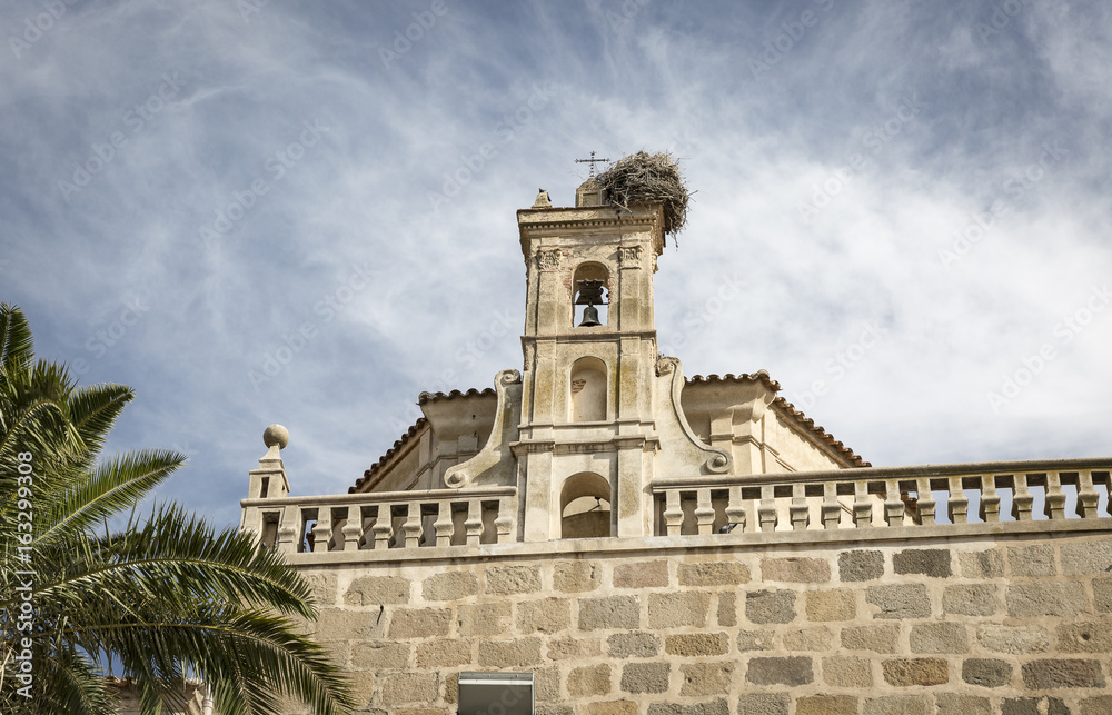 Nuestra Señora de la Granada parish church in Fuente de Cantos, province of Badajoz, Spain