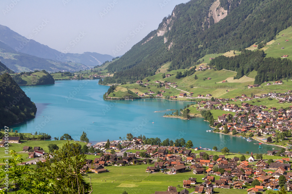 Lungern village, Switzerland