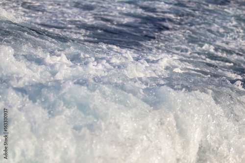 Texture - waves sea storm foam