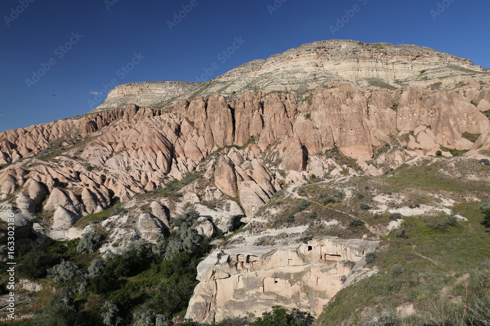 Rose Valley in Cavusin Village, Cappadocia Rose Valley in Cavusin Village, Cappadocia