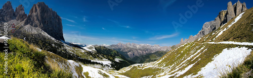 Panorama, Dolomiten, Passo Sella, Südtirol photo