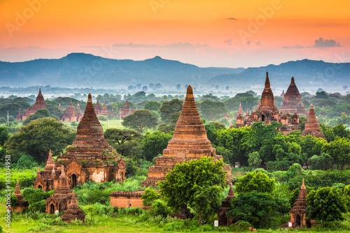 Fotografia Bagan, Myanmar Ancient Temples