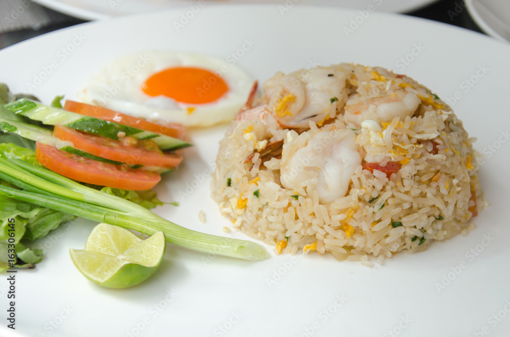Shrimp fried rice
