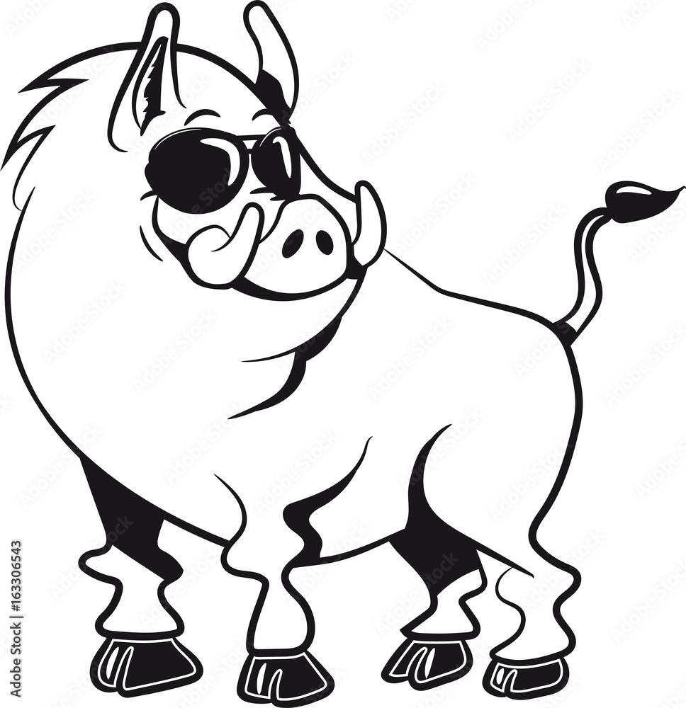 wildschwein cool süss witzig sonnenbrille wildschwein cool süss witzig sonnenbrille