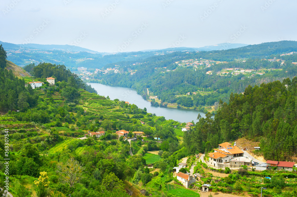 Douro valley overview, Portugal
