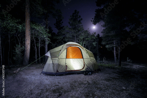 Campsite Illuminated