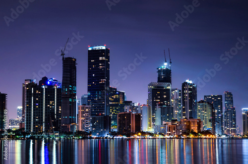 Miami at night © Michael