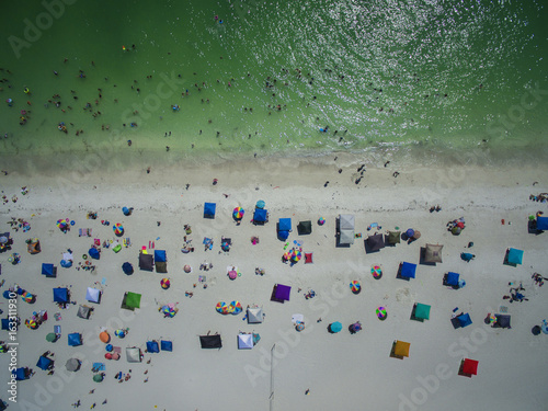 Top View of Florida Beach photo