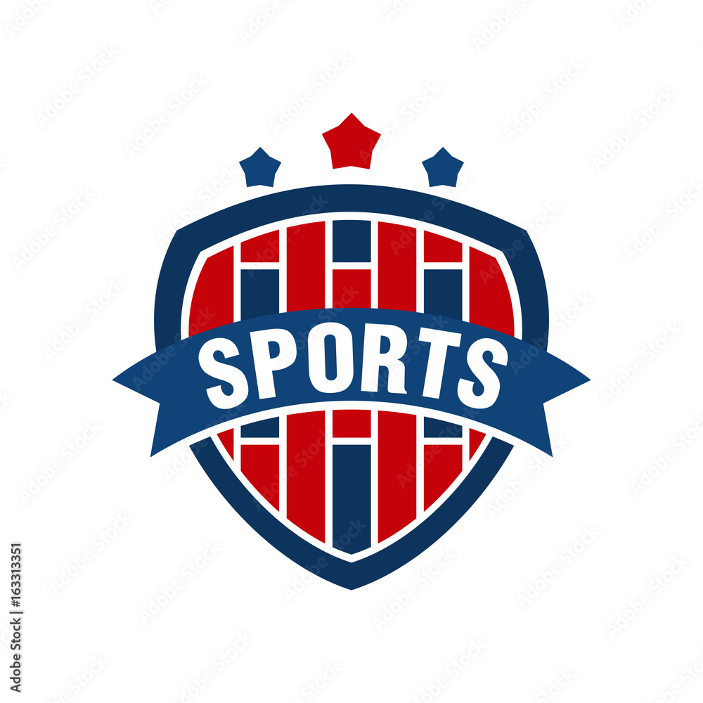 BADGE LOGO SPORT ICON USA BADGE LOGO SPORT ICON USA