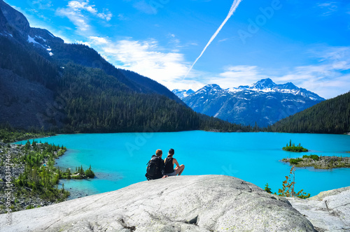 Joffre Lakes, British Columbia, Canada - June 30, 2017