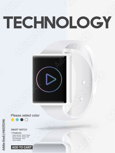 Smart Watch Gedget Invention Technology Concept photo