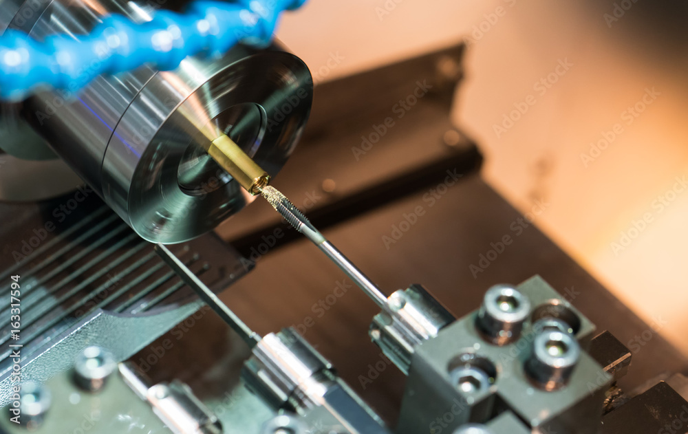 machining automotive part by cnc turning machine machining automotive part by cnc turning machine