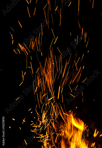 fire sparks