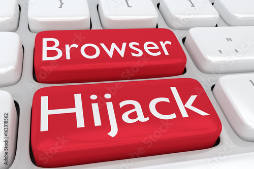 Fotografie Browser Hijack concept