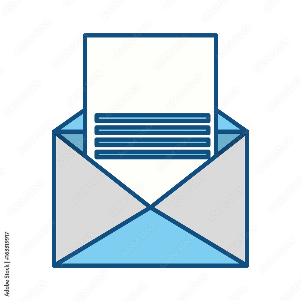 isolated paper envelope isolated paper envelope