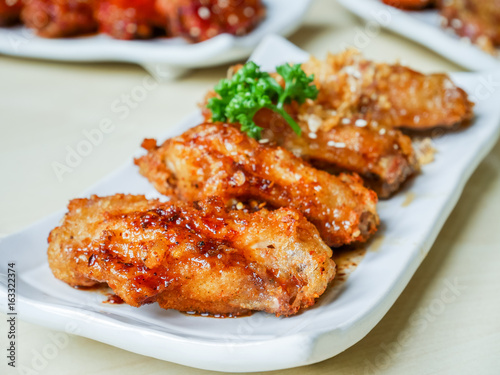 Chicken wings fried