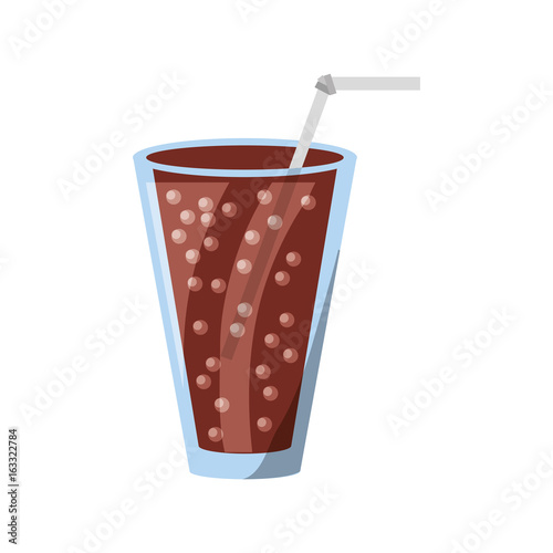 Delicious cola soda