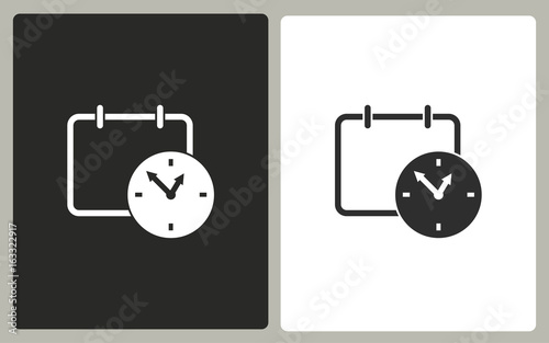 Planning calendar    - vector icon.