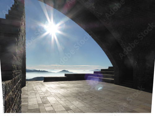 Sonnenaufgang im Tessin
