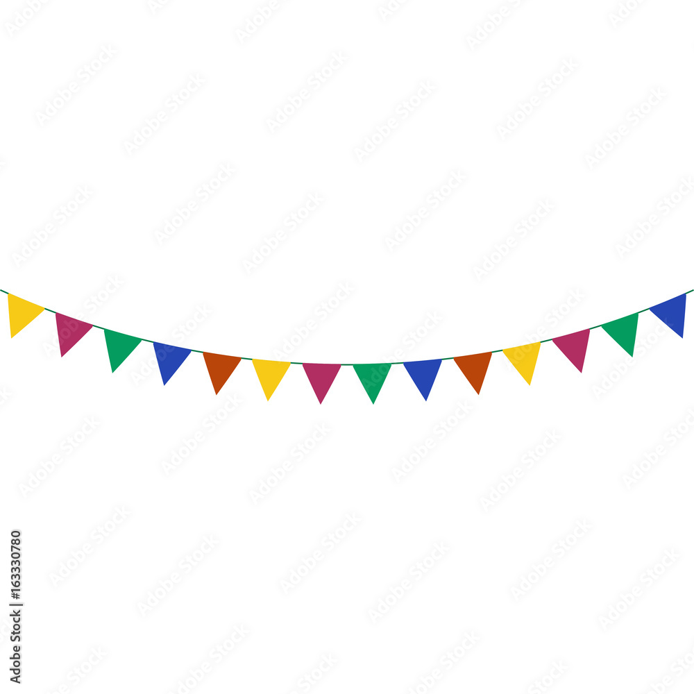 Fototapeta premium Celebration flags