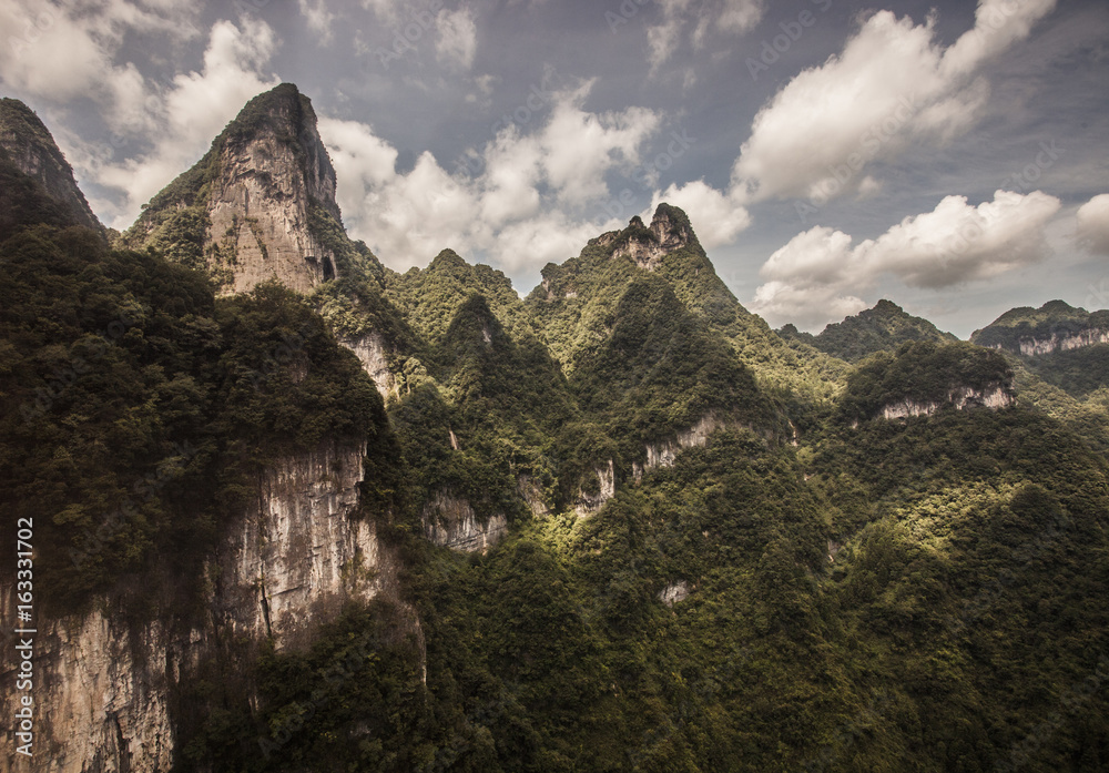 Tianmen Shan in Zhangjiajie, China