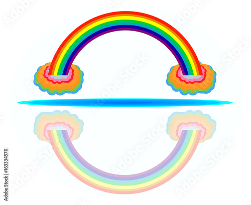 Colorful rainbow