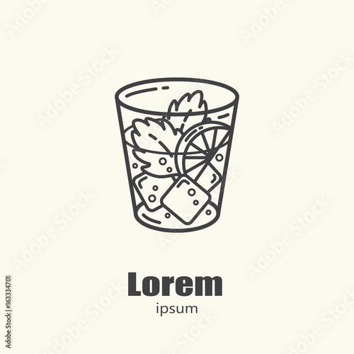 Logo template - mojito