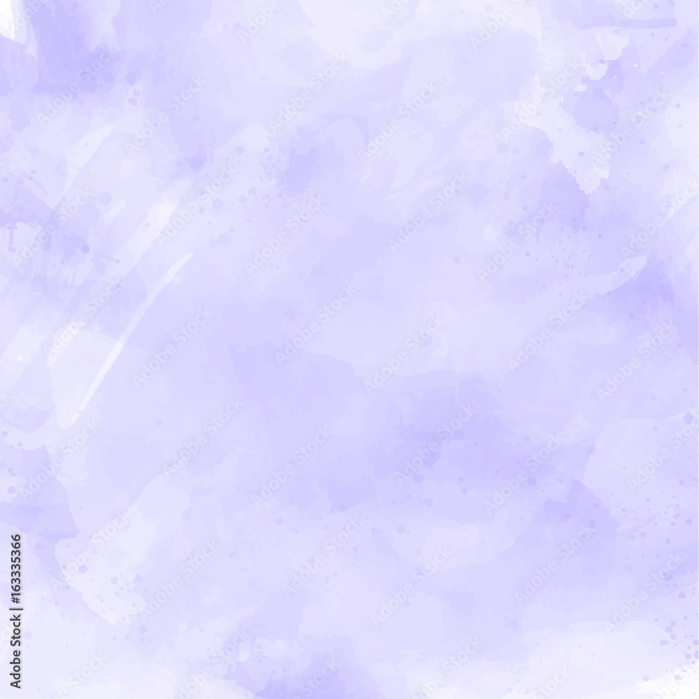 Violet watercolor background vector 