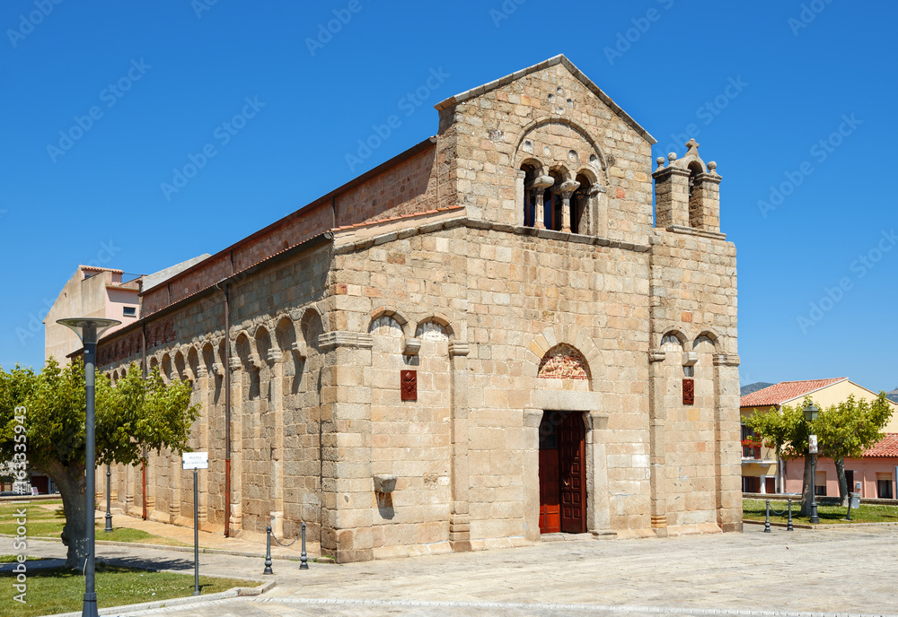 Saint Simplicio cathedral of Olbia,Sardinia