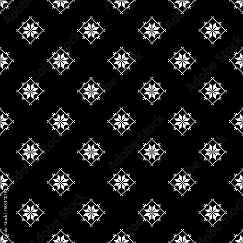 Slavic ethnic pattern vector