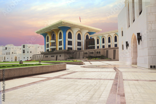 Оман. Дворец Султана.