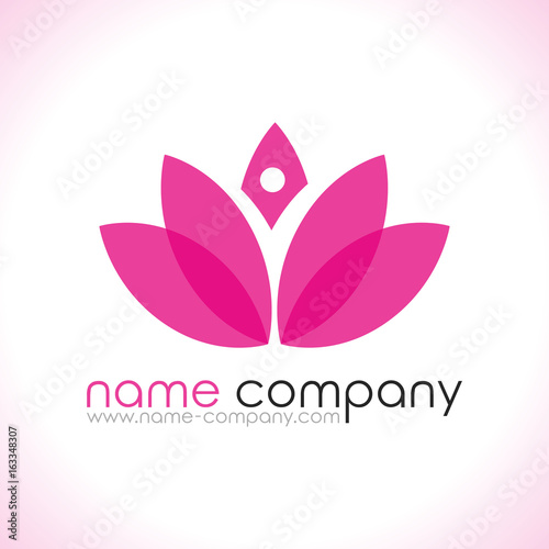 Logo bien être institut beauté zen lotus 