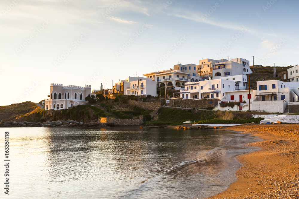Loutra village on Kythnos island early in the morning.
