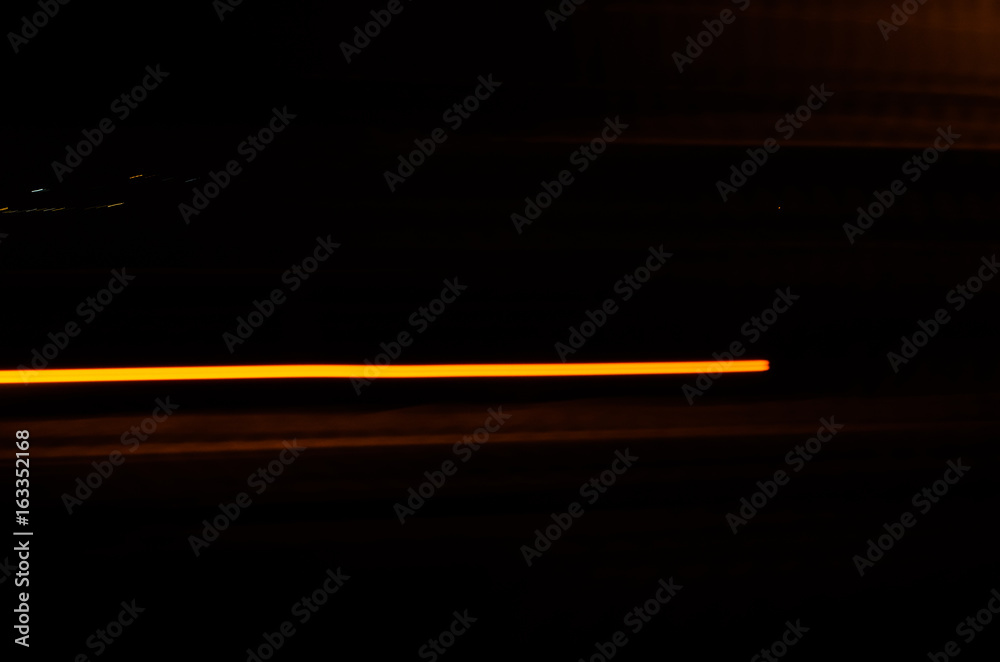 Fototapeta premium Trails of the car lights